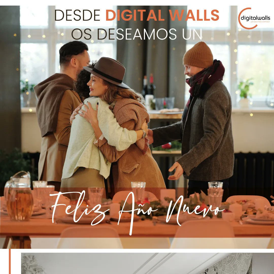 Desde Digital Walls os deseamos un ¡Feliz Año Nuevo!🎇

Queremos agradeceros vuestra confianza a la hora de contar con vosotros para nuestros proyectos. ¡Nos hace muy felices!✨

Os deseamos lo mejor para este 2022 y que todos vuestros sueños se hagan realidad🥰