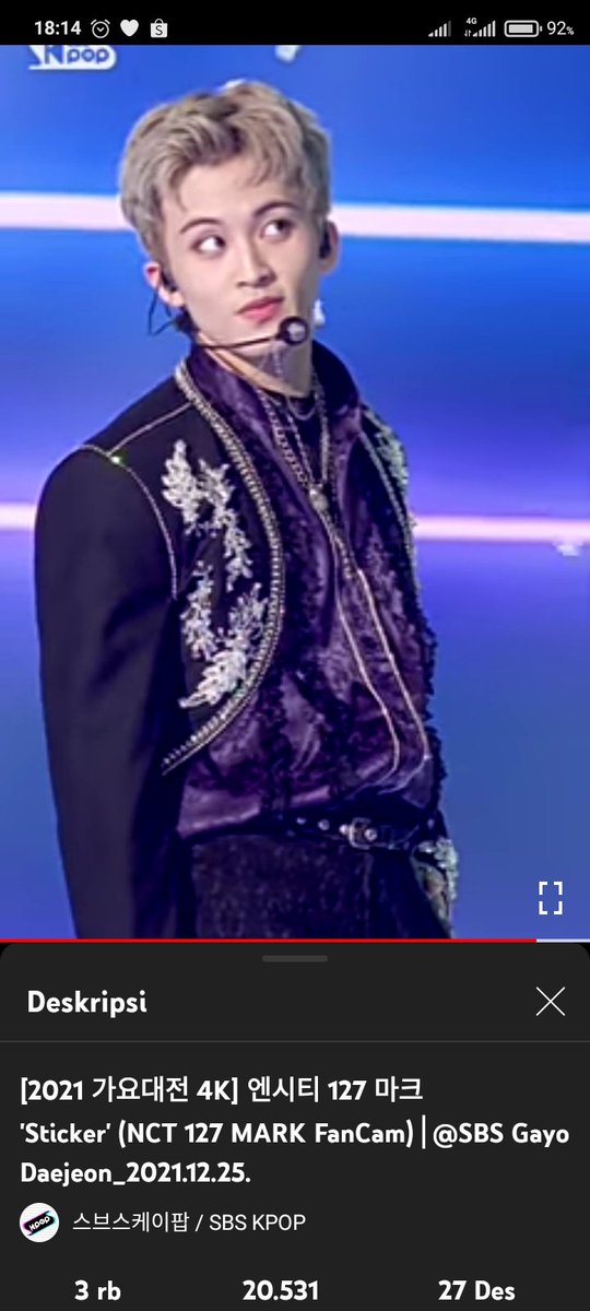 mkctyaw's tweet photo. 🐯MARKFS STREAMING CHAIN🐯

Hey guys! @skymarkiee @MRKL0299
@09JHMKL @aphrovidxsw

Let’s rewatch how cool Mark Lee performing Sticker on SBS Gayo 🔥

🔗: https://t.co/iTYPnUpiH8

#FindingMarkfs #마크직캠짱 #TimeMARK https://t.co/V2pNDiDTfV
