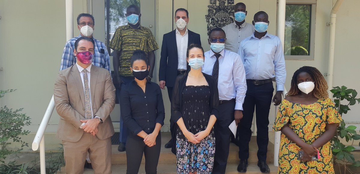 CanSouthSudan's tweet photo. The Embassy of @CanSouthSudan is pleased to announce the arrival of our new Chargé d’affaires Marcello DiFranco @mgdifranco in Juba 🇸🇸. We welcome his arrival and are committed to strengthening the 🇨🇦🇸🇸 relationship. Join us in welcoming him on board! https://t.co/Jc2UC4nQdE