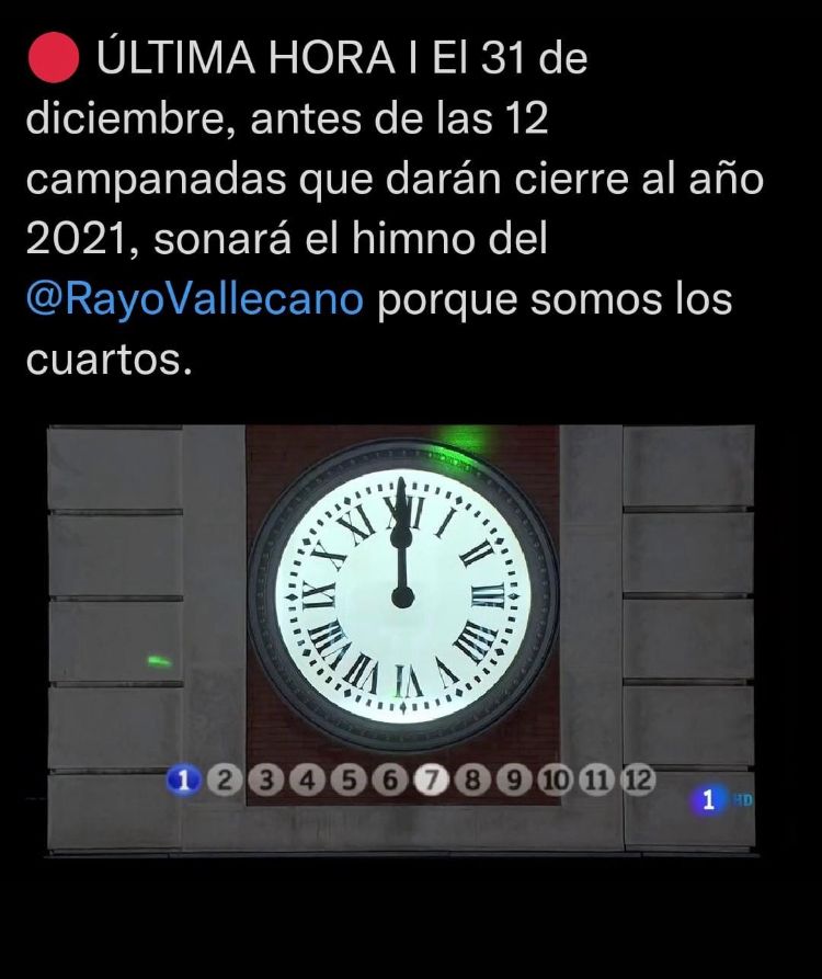 PlanetaRayista's tweet photo. Emociona terminar así, trae recuerdos de años no tan gloriosos, de compañeros de viaje que ya no estan, de abrazos de grada, de familia rayista, no sabemos donde estaremos, pero sí que estaremos.
*FELIZ 2022*
❤️⚡🎊🎉 https://t.co/nJO7lhHvdi