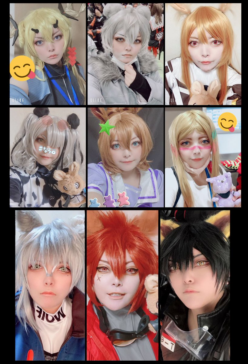 #コスプレ総決算2021
ほっとんどリモート飲みでしか出してないけども
結局今年外でやったのマツリカとタイキとキア~ベだけだったな…来年は一味で揃いたいです一人で3人やるのはいや!だ!
