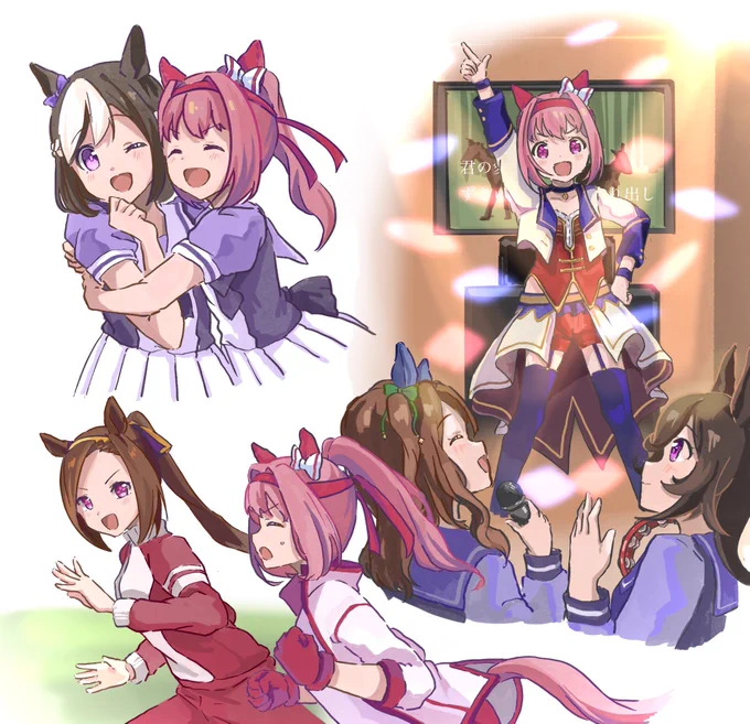 2021年描き納めです!!ハルウララを通して学ぶことがたくさんありました🌸
来年もよろしくお願いいたします!🎍

 #ウマ娘プリティーダービー #ハルウララ 