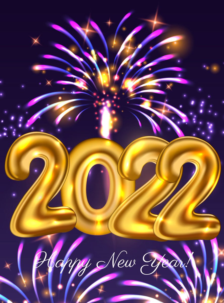 Happy New Year! Here's to a motivating, rewarding, safe and healthy 2022!

#HappyNewYearm #2022