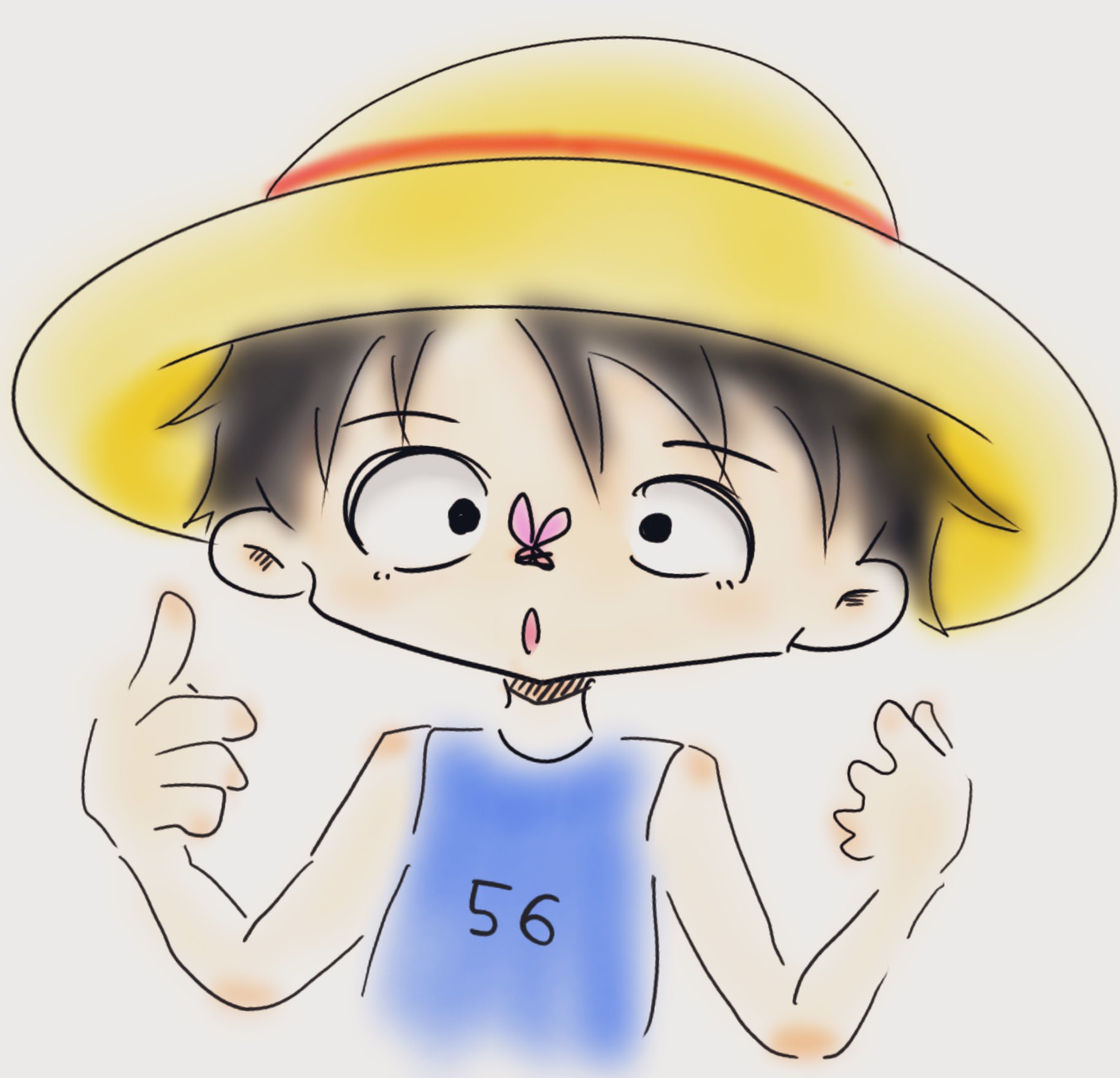 あてな ワンピースの幼少期めたこら好きです 今年最後のイラスト T Co Yk7aog9dmt Twitter