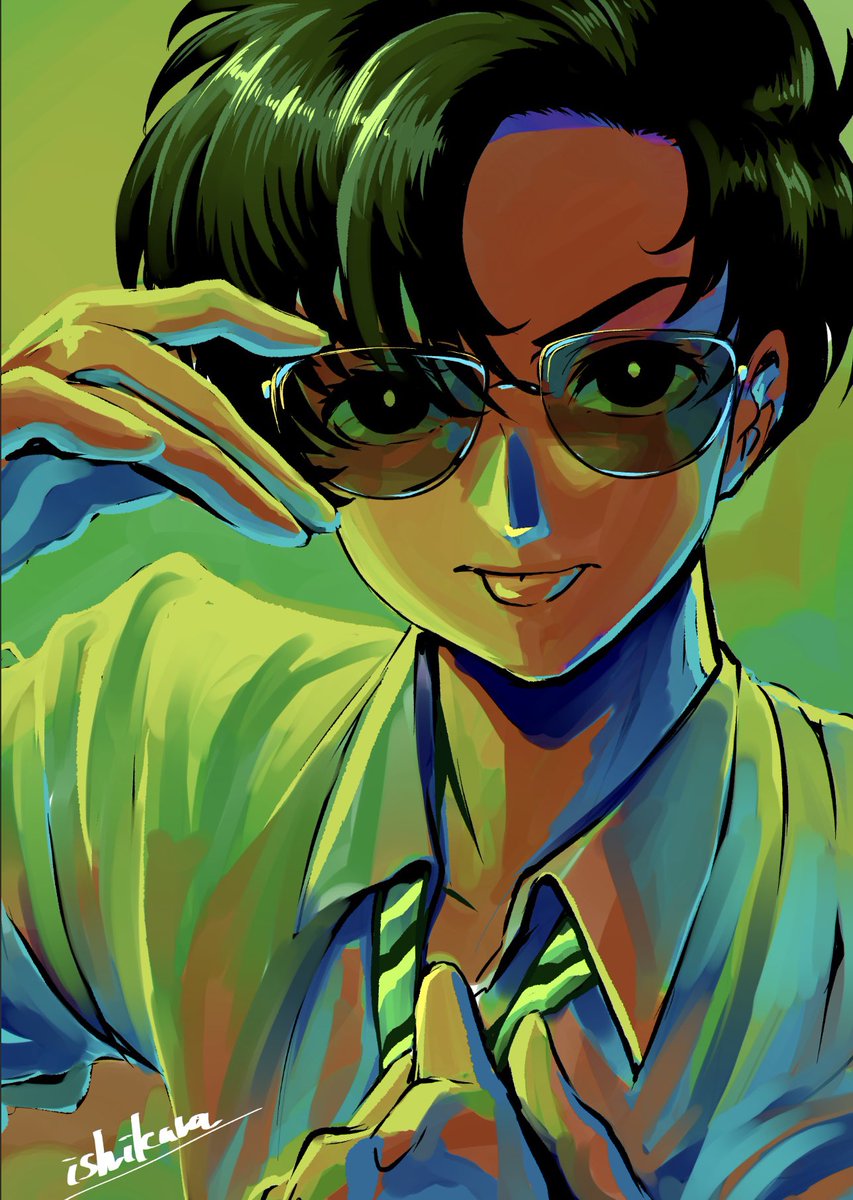 絵 #イラスト #ロック・ホーム #手塚治虫 #リクエスト 生徒さんからのリクエスト〜 漫画の神様のキャラで描き納め〜