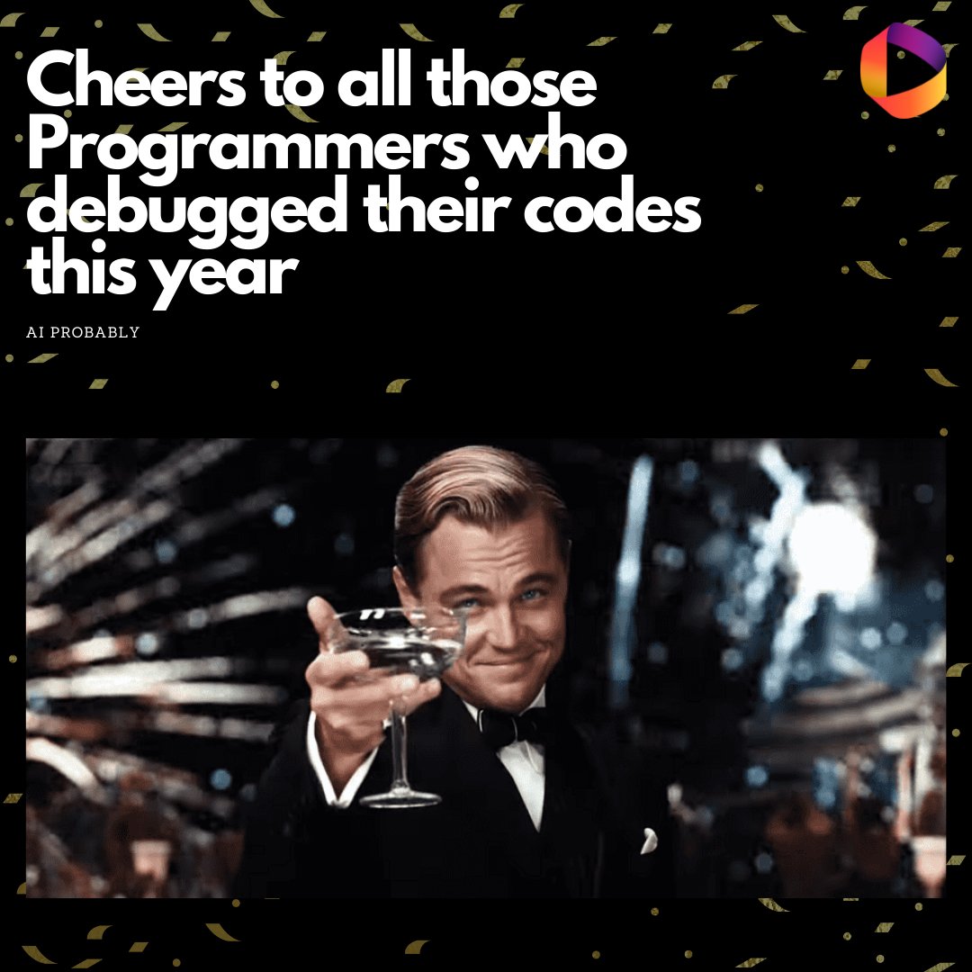 beardandbinary's tweet image. Here&apos;s to all those backpains worth the code 🥂

#HappyNewYear2022 #HappyNewYear #NewYearsEve #NewYear #MEMES #coder #programmingmemes #ProgrammerHumor #programmer #cheers #NewBeginnings