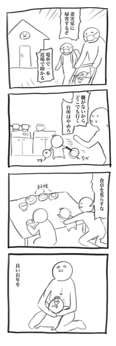 現場をお届けします、本日の育児漫画です
今年はたくさん見てくださって本当にありがとうございました。引き続きぼちぼち続けていければと思います 