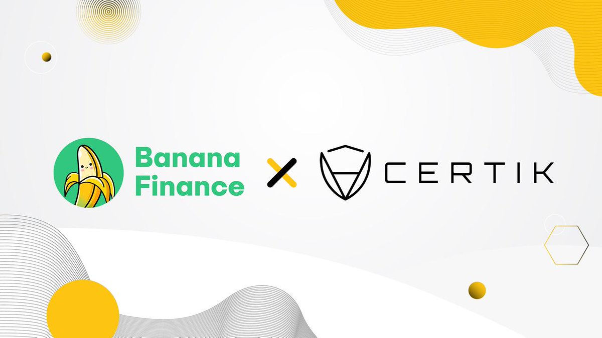 completed audited by <a href="/certik_io/">CertiK Old Account</a> 👏
Happy new year's eve guys 🎊

check all the info via this link certik.com/projects/banan…