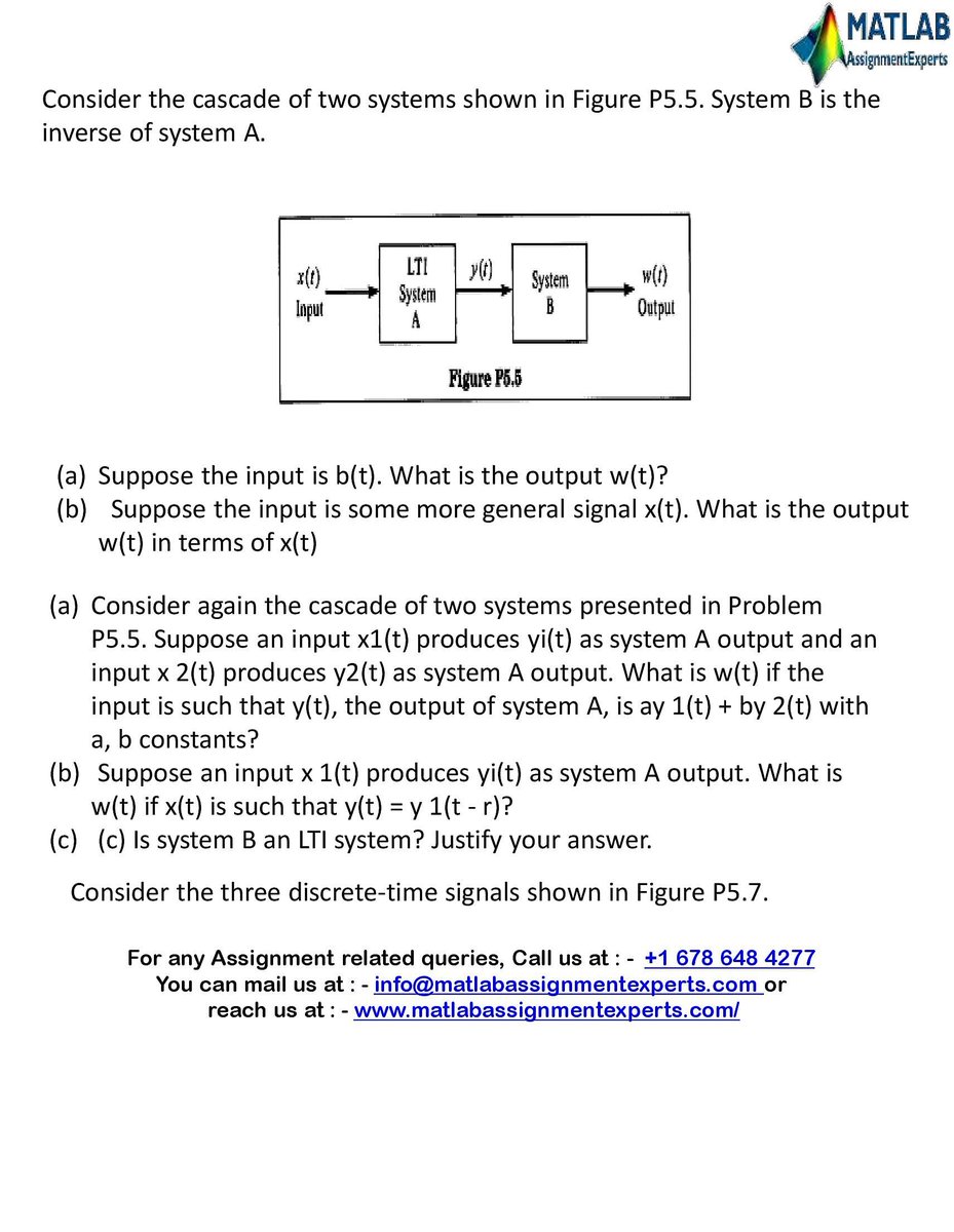 ExpertsMatlab's tweet photo. I am Ajay S. I am a Digital Signal Processing Assignment Expert. I hold a Master’s in Matlab, University of Mumbai. I have been helping students with their assignments for the past 9 years. To see the full assignment visit https://t.co/GSsGL4OmV1
#matlabassignmenthelp https://t.co/Omy4HETj19