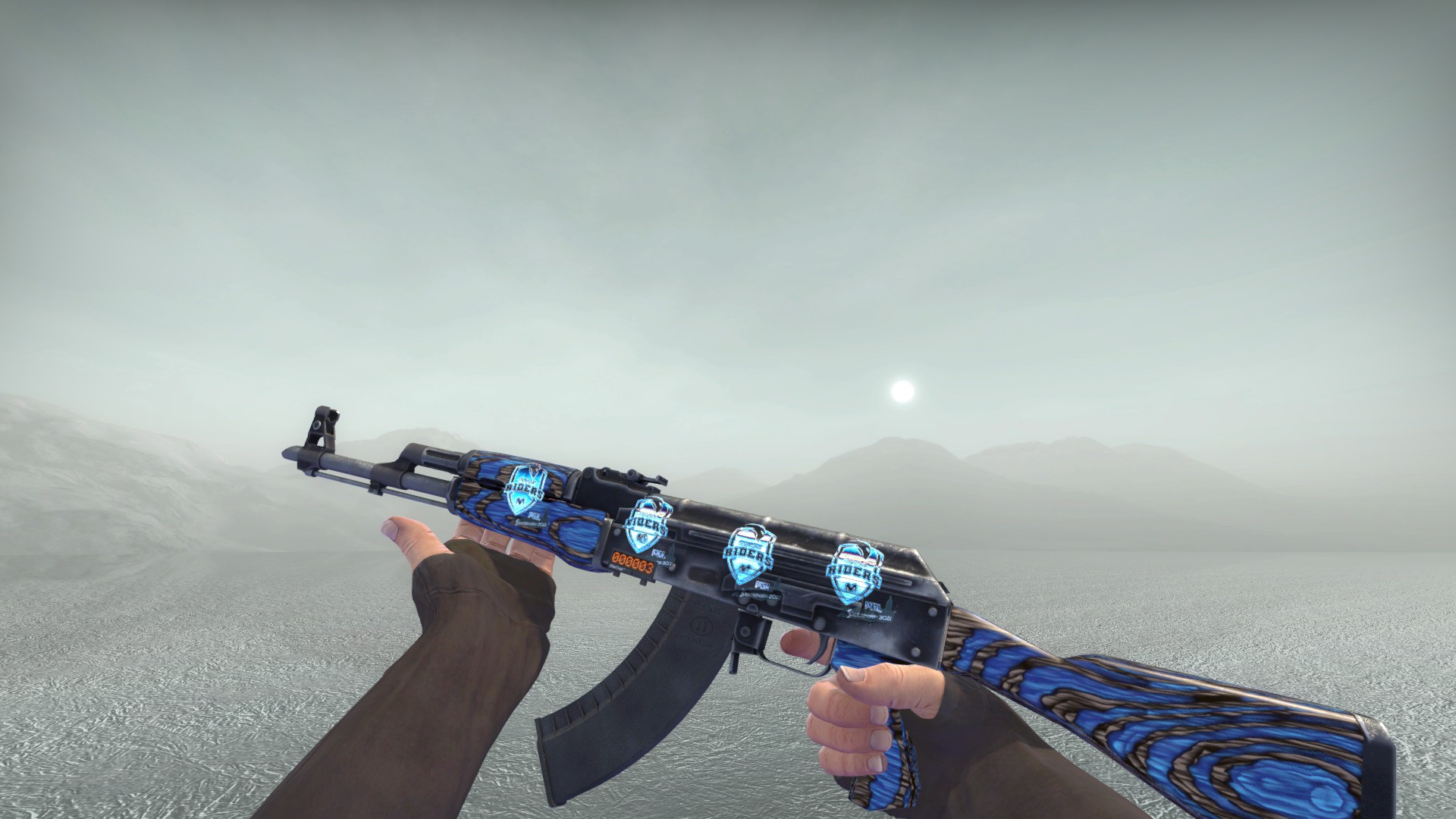 Из какой коллекции синий ламинат