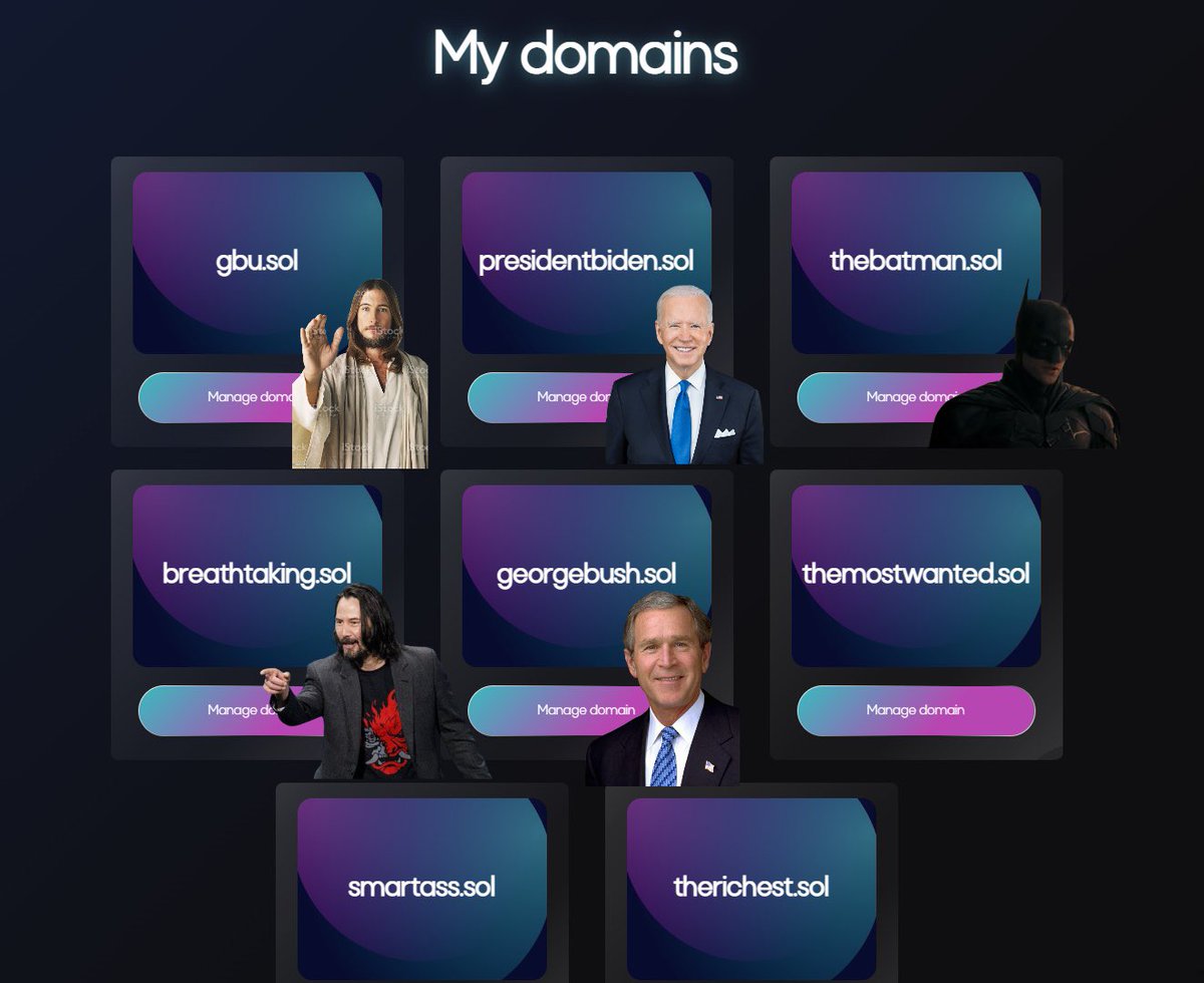 horsesnft's tweet photo. #solana #solananames #bonfida #solanadomain #bonfida @bonfida
one of my 2021 achievements is acquiring this amazing names, when .sol gonna moon this names will be In The Neptune
DM Me for offers https://t.co/VKDBO1n6X0