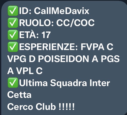 PProcuratore's tweet photo. @xRealDavix20 

Contattatelo in pvt
Persona verificata ✅
PLAYER serio✅
@Mercato_FVPA 
@NewsProclub 
@MercatoFifaPro 
@ProProcuratore https://t.co/GQyQpTf4h0