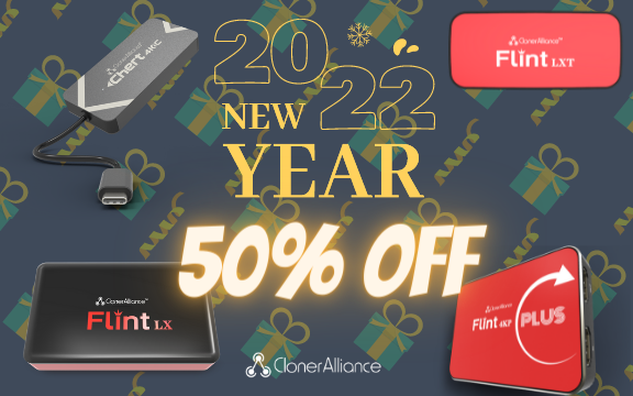 ClonerAlliance's 50% OFF New Year Sale Strikes!

New year is coming, so we've launched a big offer for you, so that you can enjoy your favorite movies in a warm home on cold winter days and save them forever.

bit.ly/3t1VshZ