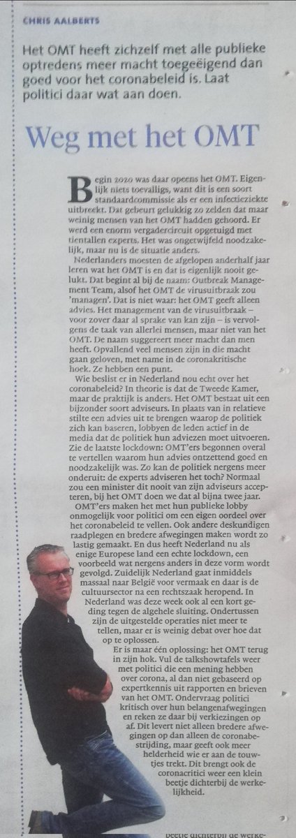 67Obiku's tweet image. Na bijna 2 jaar slaafs achter het #OMT aan te lopen, gaat de journalistiek eindelijk weer eens kritisch kijken wat er nu echt gebeurd in ons land! #NHD #ChrisAalberts