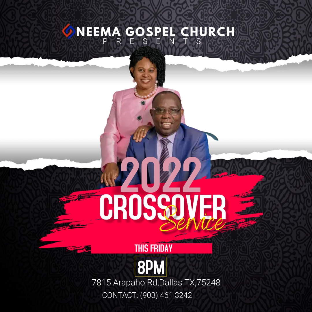Kahuro1963's tweet photo. Special invitation for our Cross Over Service tonight @8pm to thank God for 2021 as well as ushering God’s Direction and Presence in 2022. I will share the Word of the Year as given to me by God, Prophetically declaring blessings upon your lives. Please tag along a friend. https://t.co/PD0dTR2zOP