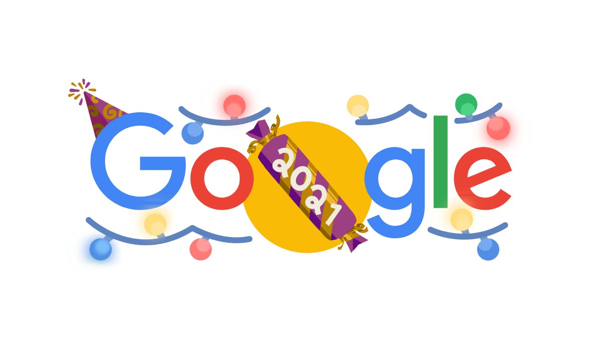 Трудно поверить, что уже 31 декабря. Год пролетел так быстро! Пусть в наступающем 2022 году сбудутся самые заветные желания!

#GoogleDoodle