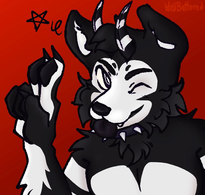 couple YCHs i’ve finished recently,
characters belong to 
@/DaHuskiestDogen and @/duvet_dog