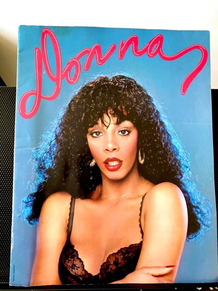 Happy birthday in rock n disco heaven to the icon Donna Summer [1977 tour book] 