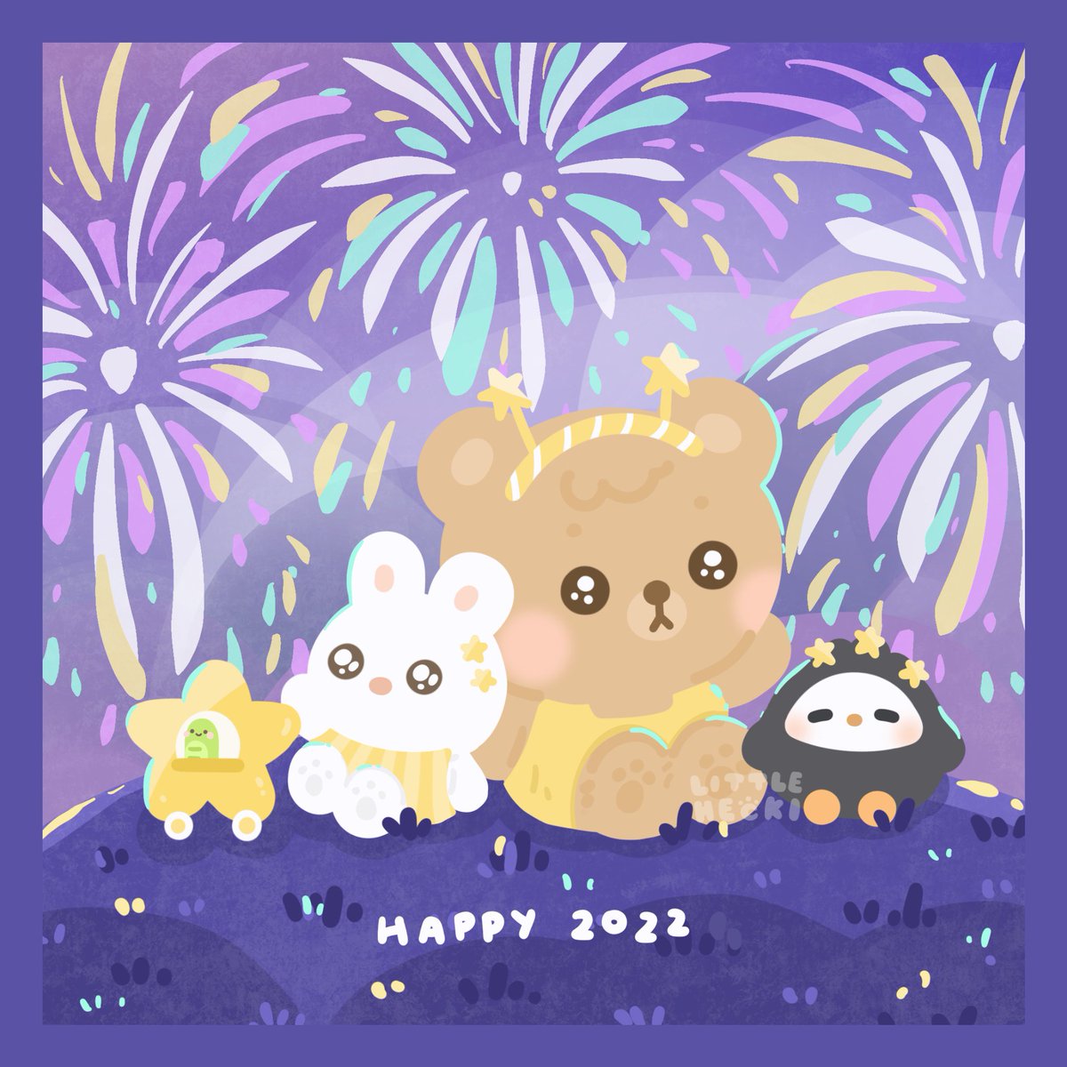 littlehecki's tweet photo. HAPPY NEW YEAR FRIENDS 🤩✨ https://t.co/8menZK0A9N