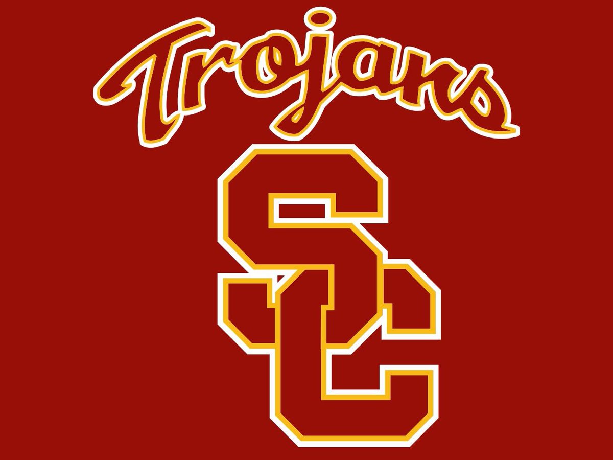 Thankful to be re-offered by the University of Southern California! #FightOn✌️ 
@Coach_Henson @LincolnRiley @CoachV_USC 
@LoomisFootball @GridironImports