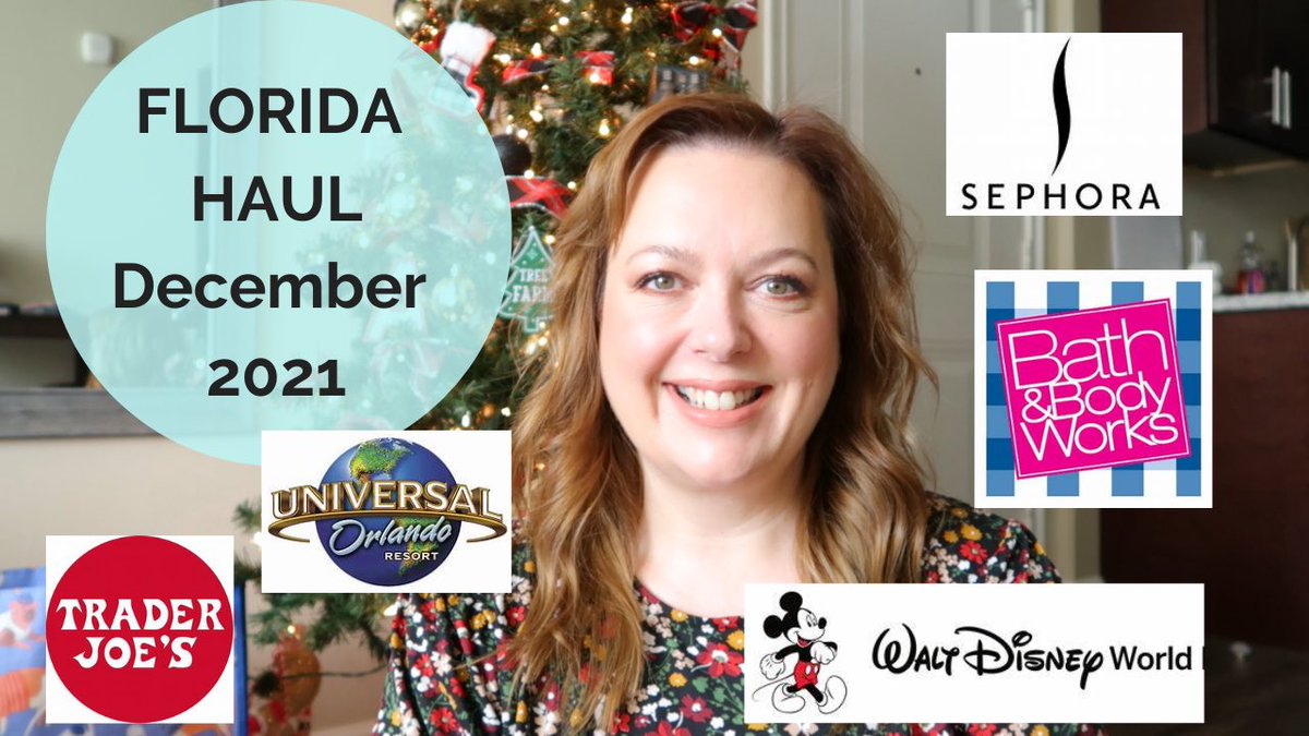 lynnandaimee's tweet photo. New on our channel: Florida Haul December 2021! Disney, Universal, Bath &amp; Body Works &amp; more! https://t.co/XUy6ULcRAI https://t.co/vhpbwhqxiy