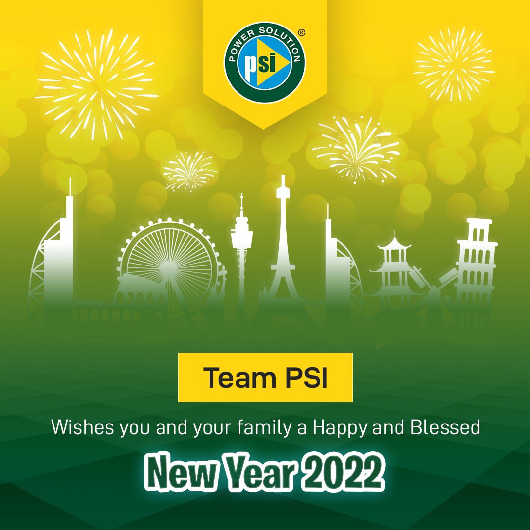 powersolutionme's tweet photo. Team PSI wishes you a happy and blessed new year. We are committed to improving our services with each passing year. Happy New Year 2022.

#HappyNewYear2022 #PSI #NewYearWishes #NewYearsEve2022 https://t.co/qfodywRyrb