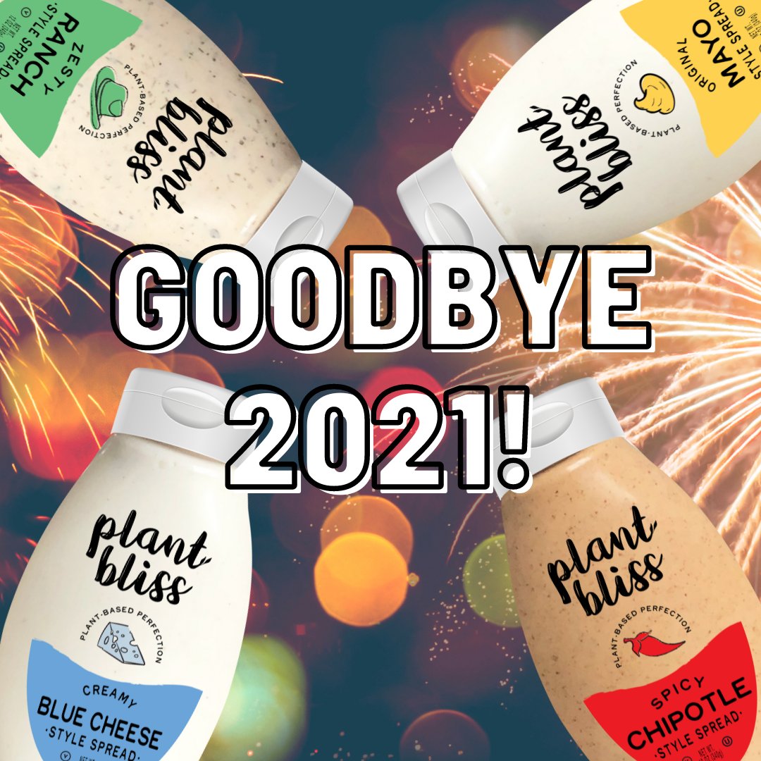 It's the last day of the year! Goodbye 2021!👋🎉  #plantblissfoods #plantbasedperfection #newyearseve2021 #vegan #vegetarian