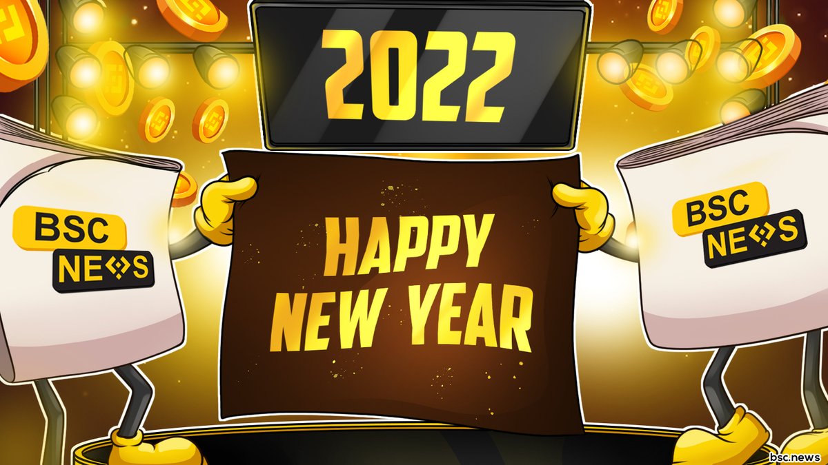 BSCNews's tweet photo. We end 2021 on a high, the whole team at BSCNews would like to thank each &amp; everyone of you for being apart of our journey! 

Our 2022 roadmap is an exciting! 

We wish you and your loved ones a very happy new year! We appreciate you all ❤️ https://t.co/ZnntaOOQ47