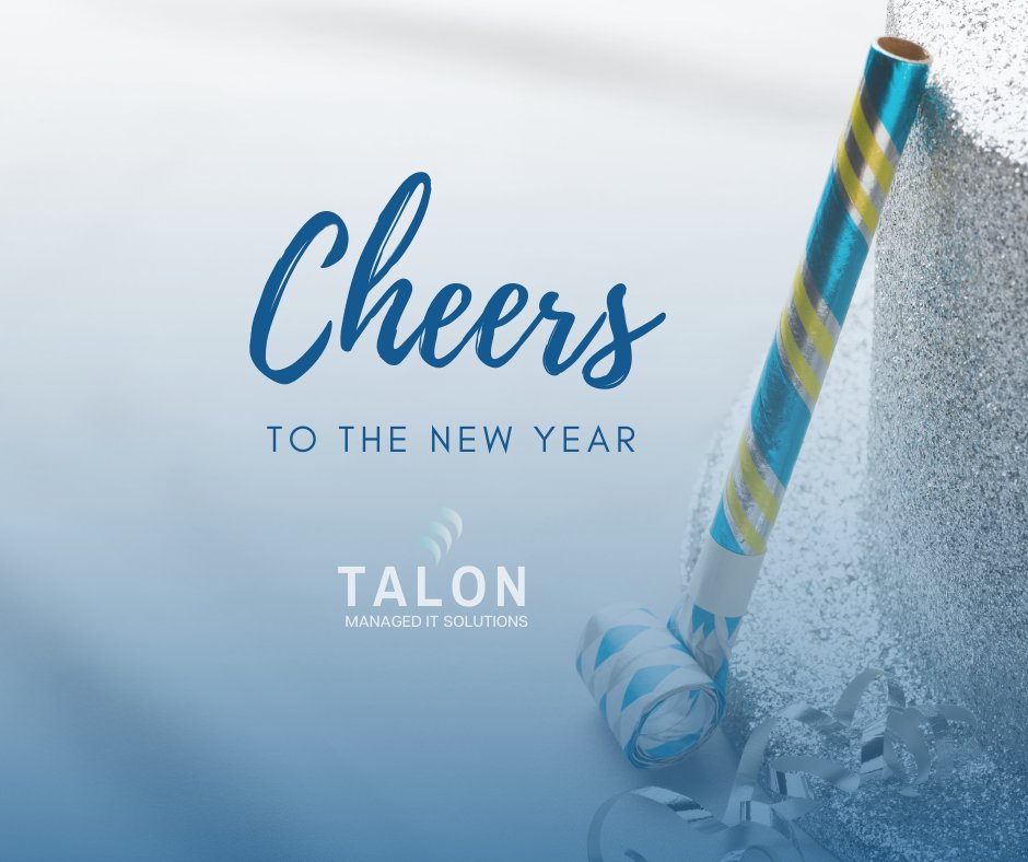 talon_it's tweet photo. We hope you have a safe and festive start to a New Year! Our entire managed IT team is here to provide a personal touch to your tech needs. Visit our website for more information and stay protected all year long. https://t.co/3ohDSr2pfM 

#HappyNewYear #managedIT #IT #Talon https://t.co/i1dVxPDN3a
