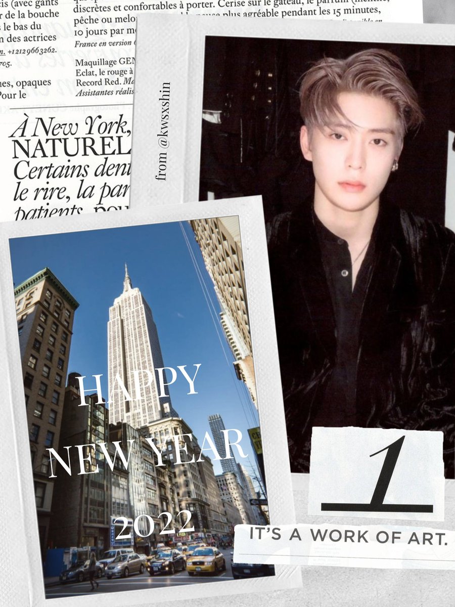 — 𝐍𝐞𝐰 𝐘𝐞𝐚𝐫 𝐖𝐢𝐬𝐡 🍾
𝐒𝐚𝐭𝐮𝐫𝐝𝐚𝐲, 𝟏𝐬𝐭 𝐉𝐚𝐧𝐮𝐚𝐫𝐲 𝟐𝟎𝟐𝟐

        🗽 𝐜𝐡𝐞𝐫𝐢𝐬𝐡 𝐭𝐡𝐞 𝐩𝐚𝐬𝐭 𝐲𝐞𝐚𝐫'𝐬 𝐦𝐞𝐦𝐨𝐫𝐢𝐞𝐬, 𝐥𝐢𝐯𝐞 𝐲𝐨𝐮𝐫 𝐥𝐢𝐟𝐞 𝐞𝐚𝐜𝐡 𝐧𝐞𝐰 𝐝𝐚𝐲 𝐟𝐮𝐥𝐥 𝐨𝐟 𝐛𝐫𝐢𝐠𝐡𝐭, 𝐡𝐚𝐩𝐩𝐲 𝐧𝐞𝐰 𝐲𝐞𝐚𝐫 𝐞𝐯𝐞𝐫𝐲𝐨𝐧𝐞!