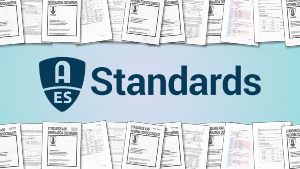 AESorg's tweet photo. Get the Latest News on Audio Engineering Standards and Applications in the AES Standards Blog - https://t.co/tBAesEpoYO

#AESorg #proaudio #audioengineer #audioengineers #audioengineering #AES67 #AES70 #AES3 #AES10 #XLR #networkedaudio #MADI #audiostandards https://t.co/R3N7JX4sGj
