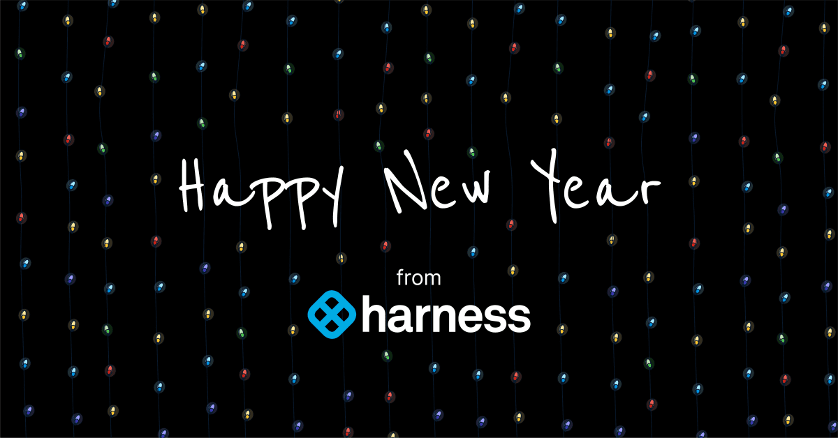 harnessio's tweet photo. As we quickly approach the end of 2021, here is a warm wish to all of our customers, partners and Harnessians for a very happy and prosperous new year! 🥂🎉 #CelebrateTogether https://t.co/6pvQjFwO9G