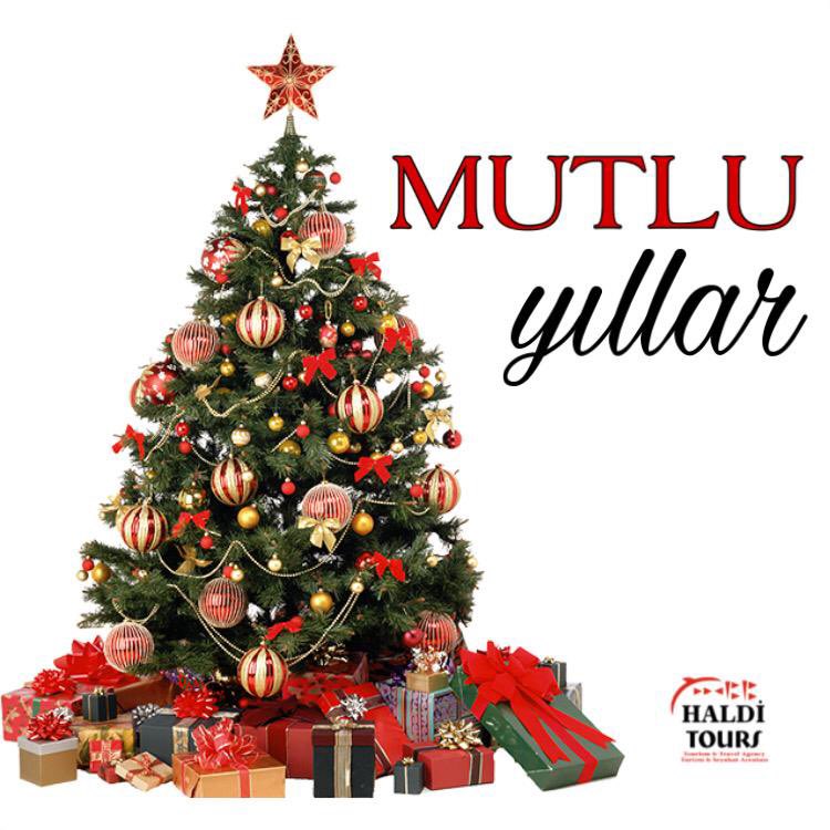 Haldi Turizm ailesi olarak mutlu yıllar dileriz.🎄🎄🎄