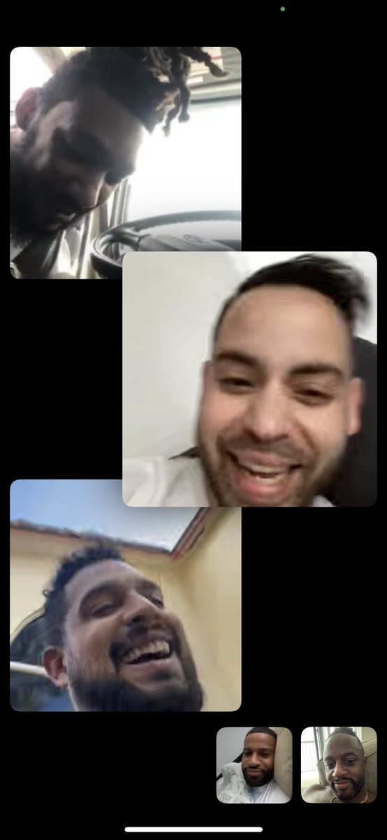 BigPapiBlack's tweet photo. It’s about to be 2022 and I’m still friends with these bums. @TheReal_DiO @LLCoolJulz https://t.co/GnmrZoXAgK