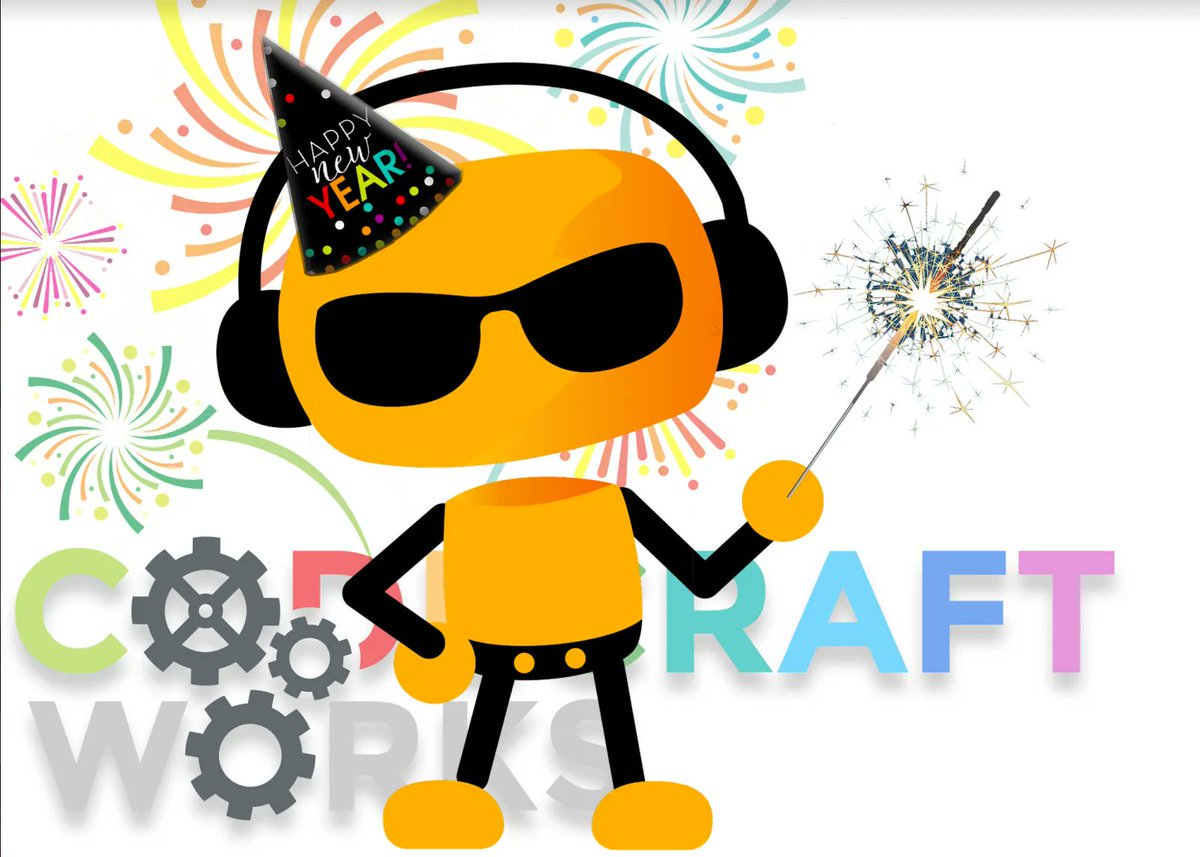 The constant effort and commitment of our partners and students is the MAGIC success is made of. To you magic makers, we owe the success of this year and many to come. From Our Team At Codecraft Works, we wish you a happy, healthy, and prosperous new year! #HappyNewYear