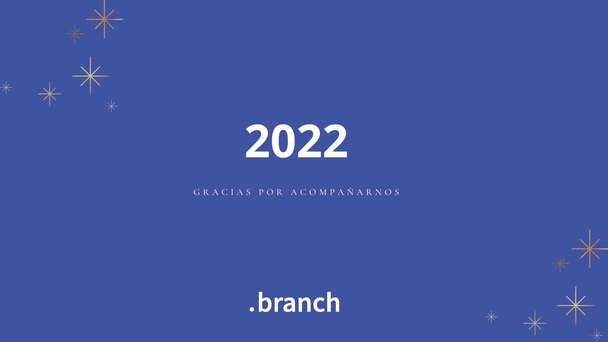 branchdigitalm's tweet image. ¡Feliz Año Nuevo! 💫
