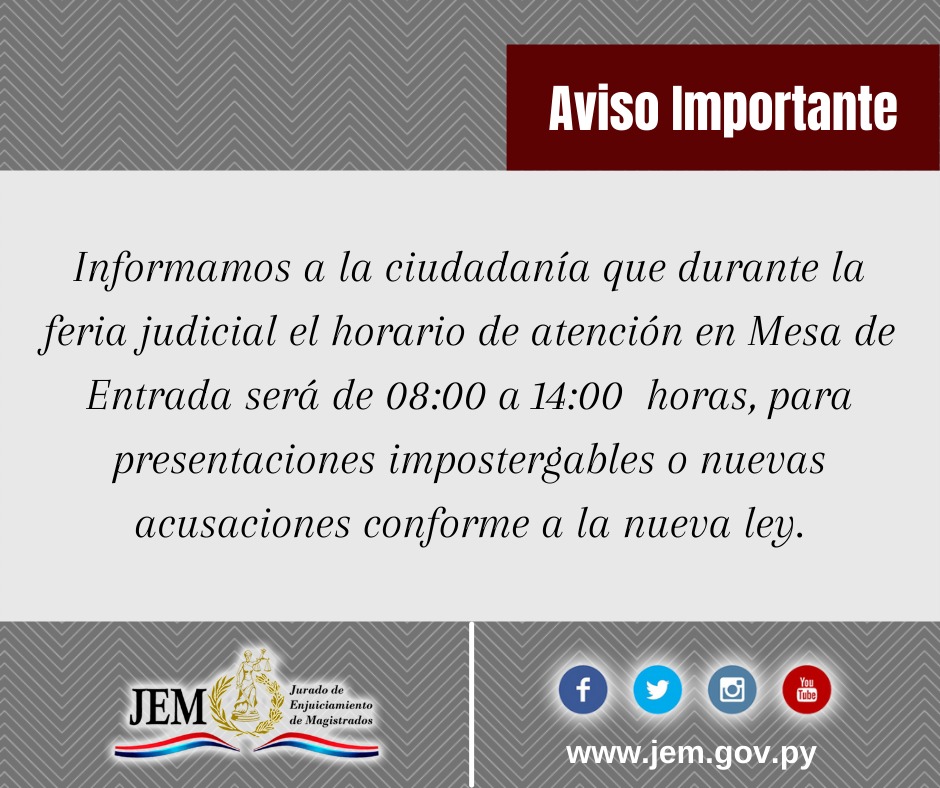 Jurado de Enjuiciamiento de Magistrados tweet media