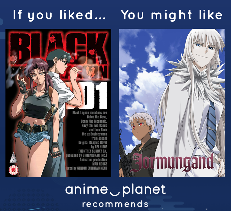 AnimePlanet's tweet photo. Have you watched Black Lagoon? #APrecommends
➤ https://t.co/Hjd1IxjYSF
➤ https://t.co/ldAjVZ4wf7 https://t.co/F3TXiYHY7R