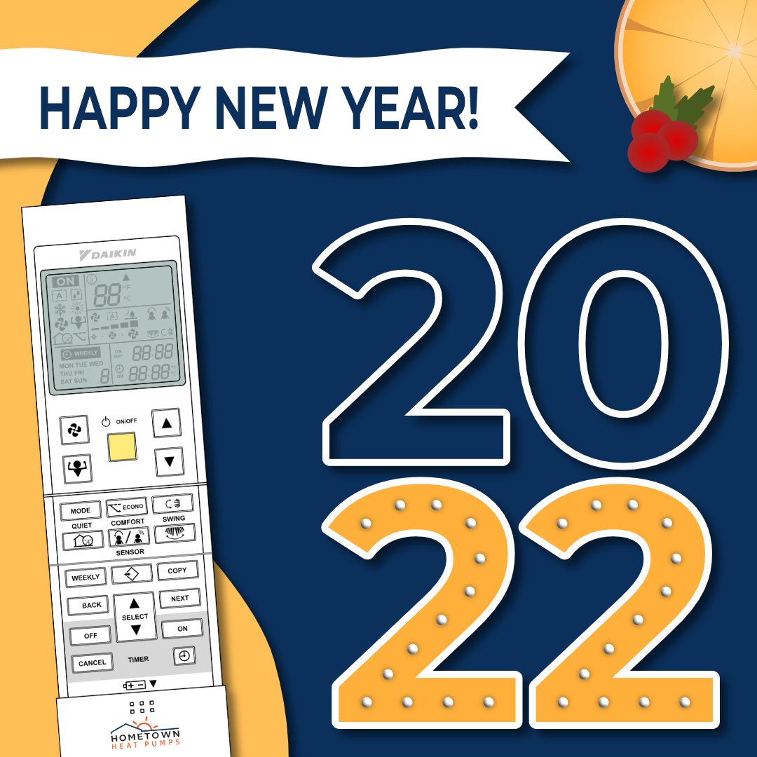HometownHP's tweet photo. Happy New Year's Eve from the team at Hometown Heat Pumps! :) https://t.co/ud8RLfaLkG
