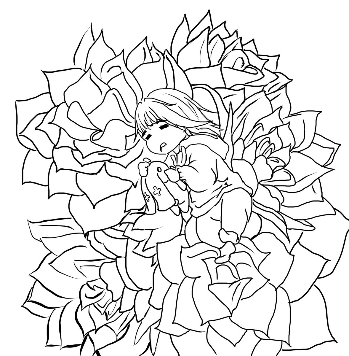 MavyaArt's tweet photo. Lines lines lines… still not used to procreate. https://t.co/IyIwbkrQi6