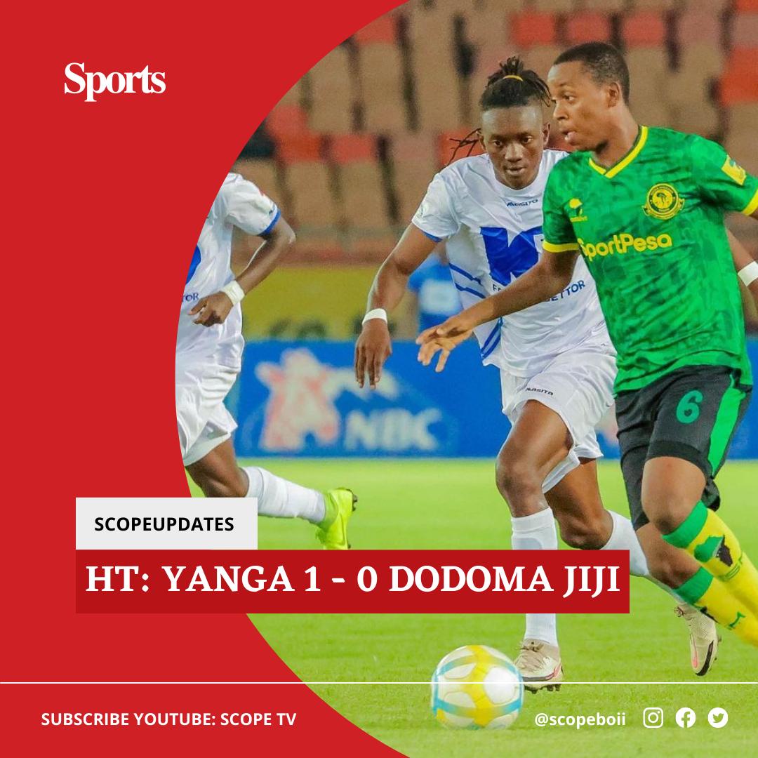Scopemediatz's tweet photo. FT: Yanga 1 - 0 Dodoma Jiji
⚽ F.Mayele 41'
#scopeboii #scopetv #NBCPL https://t.co/NOx4KBeDYl