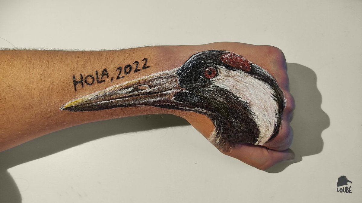 lourdesberzas's tweet photo. Con la grulla acabo y con la grulla empiezo. No sabía por quién decidirme, así que hice caso a @WildOnNatura: esta es una de las primeras que me gustaría ver este 2022. ¡A cuidarse y a quererse! 😊 https://t.co/6ipJxZMX2o