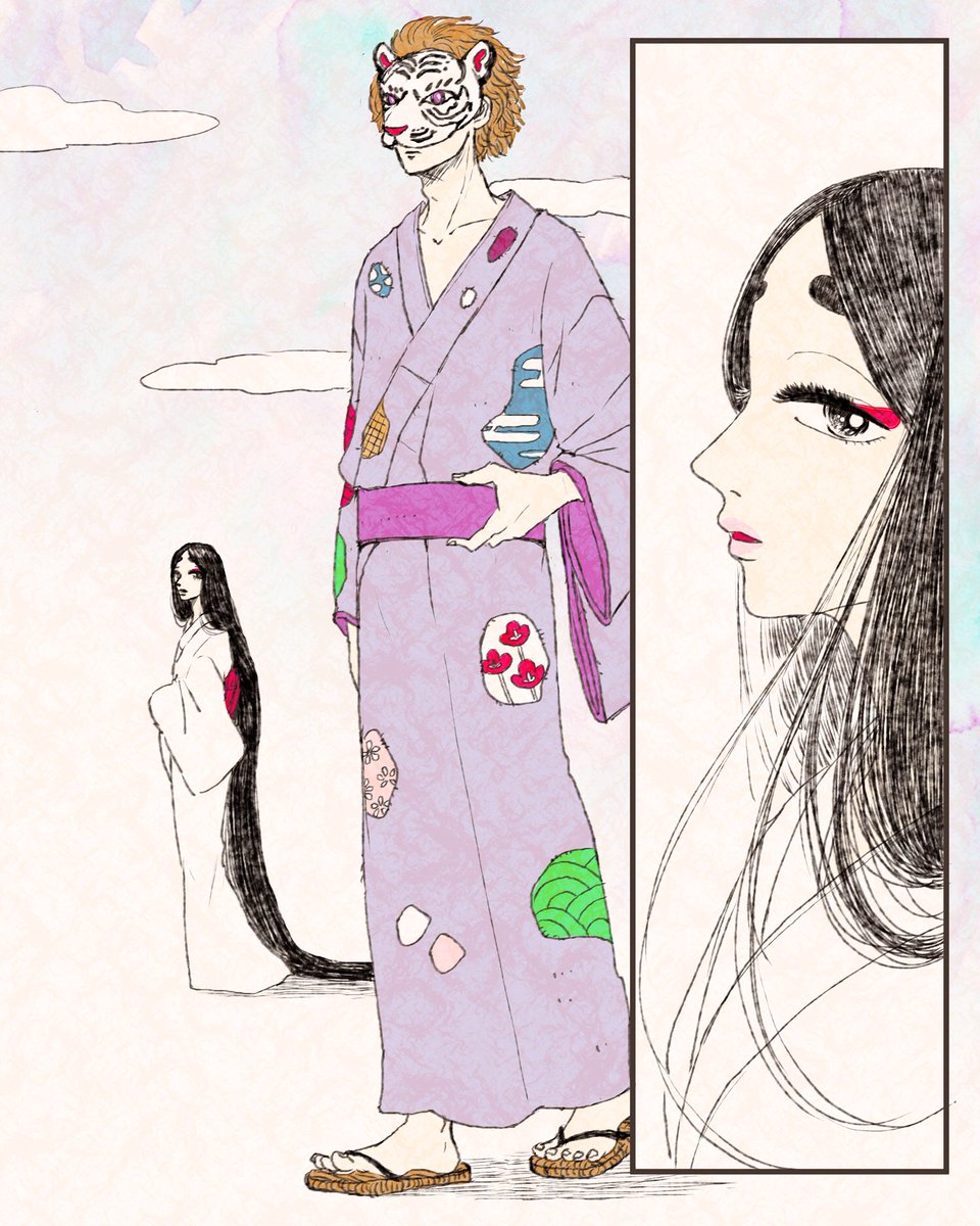 敬頌新禧
昨年もお付き合いいただきましてありがとうございます。
今年もよろしくお願いいたします。
#つきはなこマンガ　#干支と女 https://t.co/yf0lNV2DI6