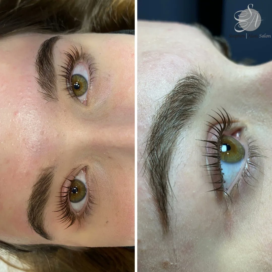 Ready to ring in the new year 🌟 Lash lift by Taylor!