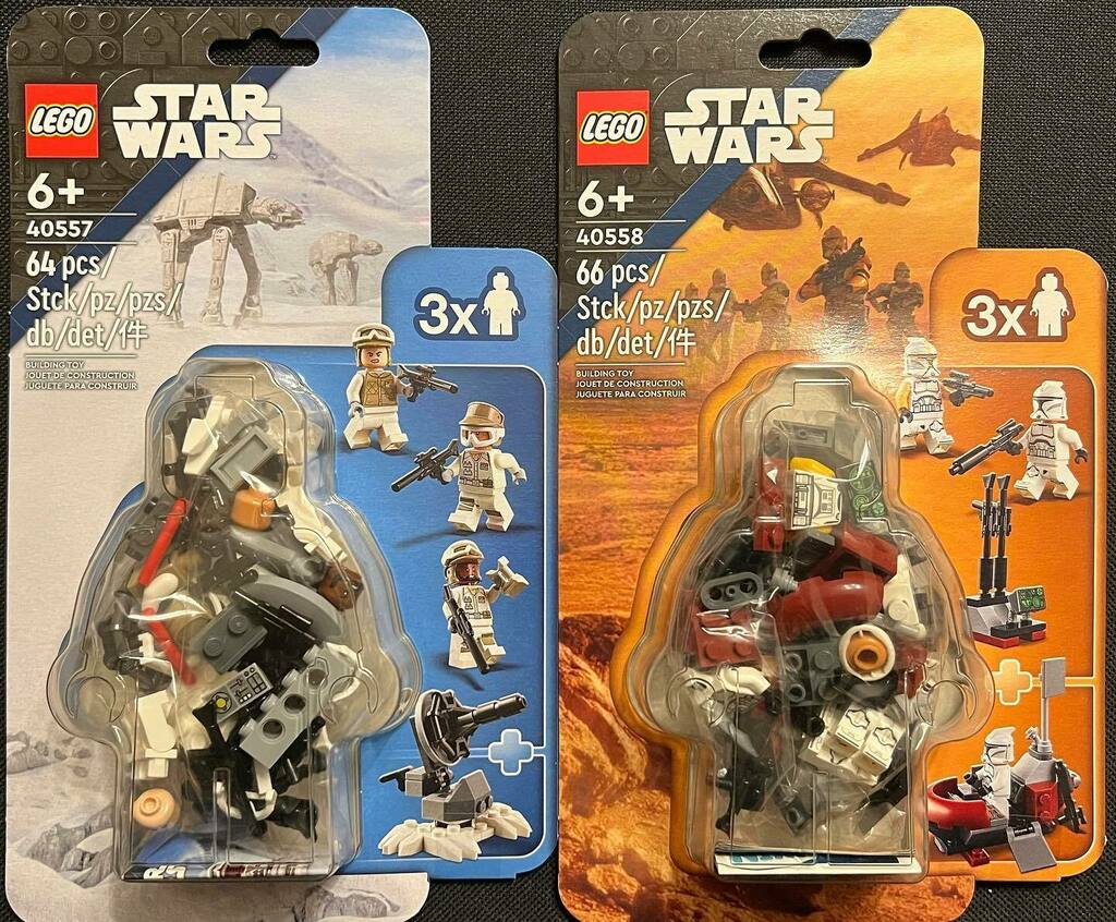 JediNewsNetwork's tweet photo. Two of the new LEGO Star Wars sets available to purchase tomorrow directly from LEGO. #LEGOStarWars @lego @starwars #theclonewars #battleofhoth #battlepack #legoleaks #2022 https://t.co/3j8T0lI1V4 https://t.co/yaBkgpvlyz