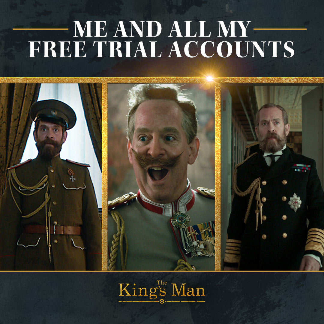 KingsmanMovie's tweet photo. Nobody’s gonna know 🤫 See #TheKingsMan, now playing in theaters. Get tickets now: https://t.co/n12WWz5Akk https://t.co/DqqYcYSuyv