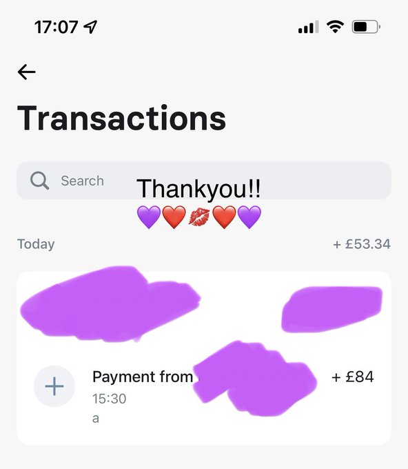 Drinks money received and they&rsquo;ll be rewarded too 💜💜💜💜💜  Whose next!? 😈 https://t.co/QOo0Tv6EWU