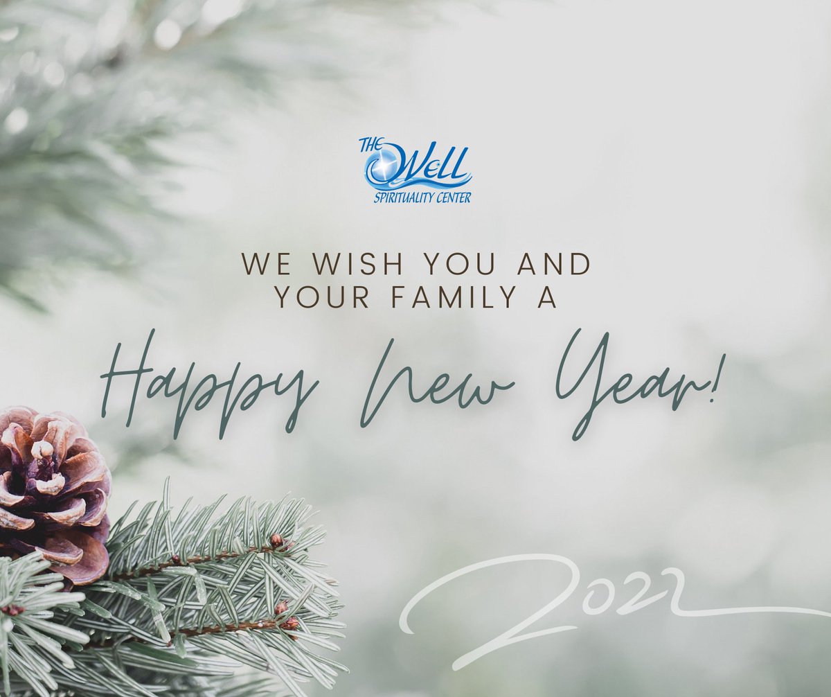 Wishing you peace and happiness as we step into 2022. Happy New Year from the Well! 🎆 🎉 
#HappyNewYear #NewYear2022