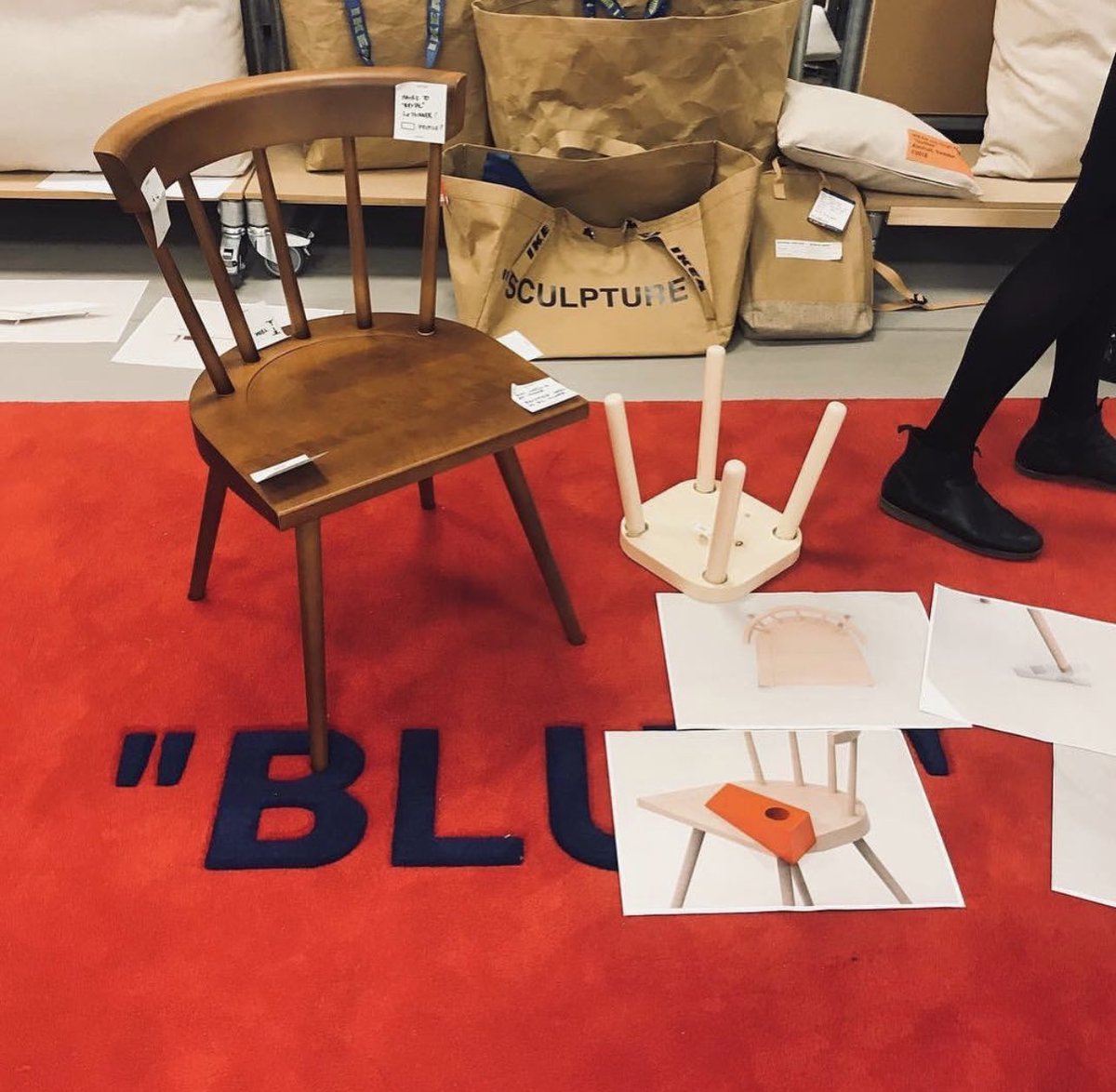 revolttv's tweet photo. Off White X IKEA collab 🕊 https://t.co/FRSR8A0XNW