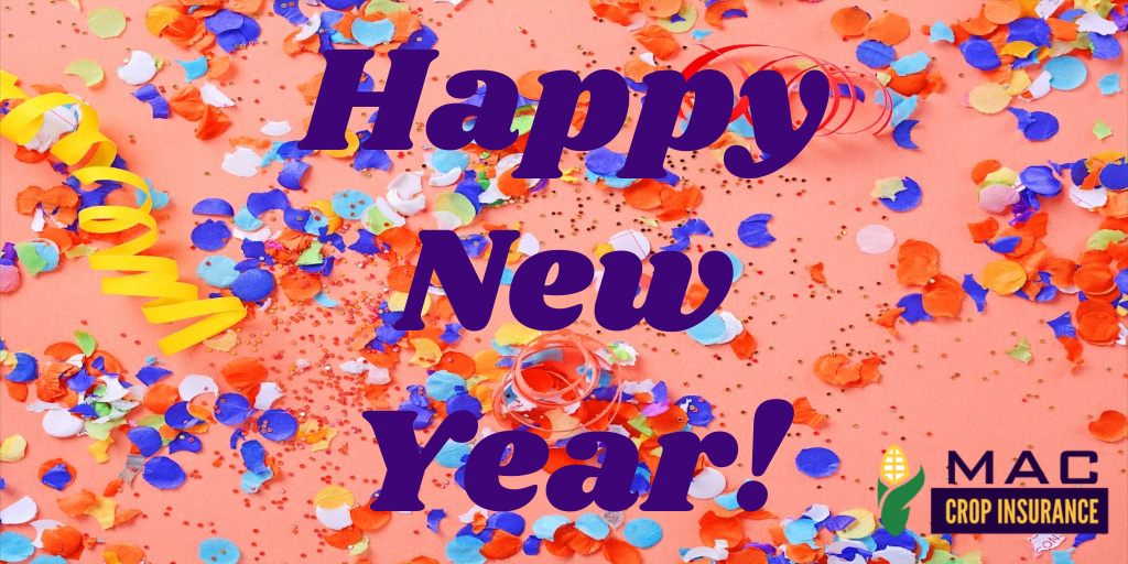 MAC_CropIns's tweet photo. We were very blessed throughout crop year 2021.  We thank all of our insureds and insurance partners for the opportunity to work with you; it is truly an honor.  We look forward to a great 2022! Happy New year! https://t.co/udSzO46KDL